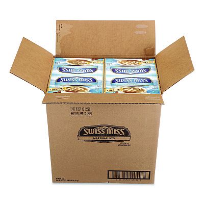 Swiss Miss Marshmallow Hot Cocoa Mix, 0.73 oz Packet, 50/Box (635937)