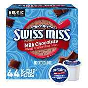 Swiss Miss Milk Chocolate Hot Cocoa K-Cups, 0.65 oz, 44/Box (2259481)