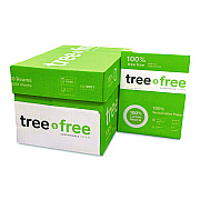 TreeZero TreeFree Multipurpose Paper, 92 Bright, 20 lb Bond Weight, 8.5 x 11, White, 500 Sheets/Ream, 10 Reams/Carton (TFLTR10)