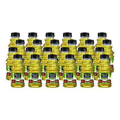 Minute Maid Apple Juice, 10 oz Bottle, 24/Carton (228088)