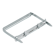Officemate Two-Prong File Fastener Sets, 2" Capacity, 2.75" Center to Center, Silver, 50/Box (609114)