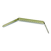 Officemate Prong Fastener Base, 2" Capacity, 2.75" Center to Center, Silver, 100/Box (99714)