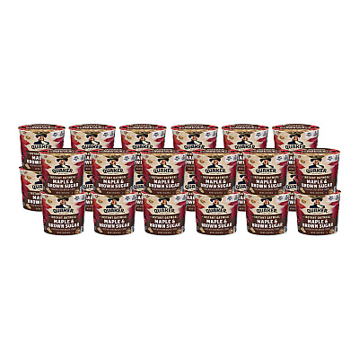 Quaker Instant Oatmeal, Maple Brown Sugar, 1.69 oz Packet, 24/Carton (570958)