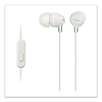 Sony MDREX15AP Fashion Color EX Earbuds, White (1668136)