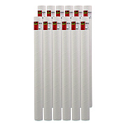 Scotch Mailing Tube, 36" Long, 3" Diameter, White, 12/Carton (7979CT)
