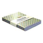 PUKKA PAD Exercise Books, 1-Subject, Medium/College Rule, Assorted Haze Cover Colors, (40) 6.9 x 4.9 Sheets, 3/Pack (9979ASTHZE)