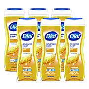 Dial Body Wash Advanced Clean Gold, Original Gold, 16 oz, 6/Carton (09119)