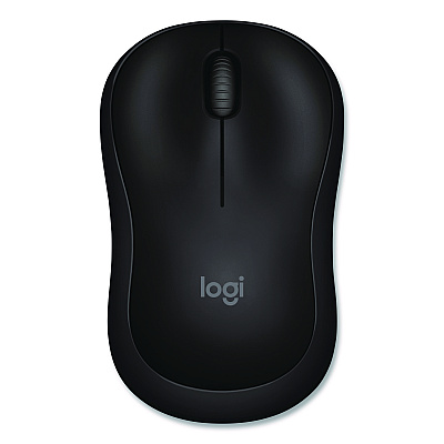 Logitech M240 for Business, 33 ft Wireless Range, Left/Right Hand Use, Graphite (910007181)