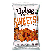 Uglies Kettle Potato Chips, Sweet Potato, 2 oz Bags, 24/Carton (DFN36187)