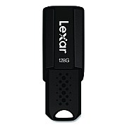 Lexar S803.1 USB Flash Drive, 128 GB, Black (LJDS80128BNB)