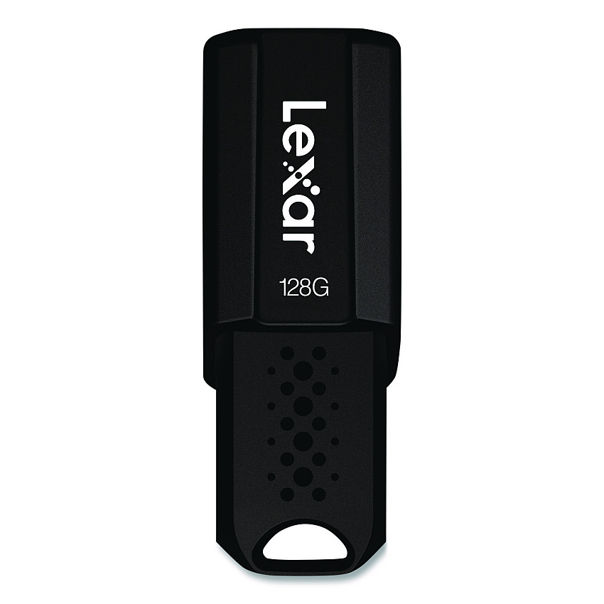 Lexar S803.1 USB Flash Drive, 128 GB, Black (LJDS80128BNB)