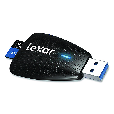 Lexar LRW450UBNA USB Card Reader, 312 MBps, USB-A
