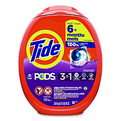 Tide PODS Laundry Detergent, Spring Meadow, 112 Pods/Tub (03250PK)