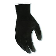 MCR Safety Work Gloves, 10" Long, Small, Black, 12 Pairs (B96699SDZ)