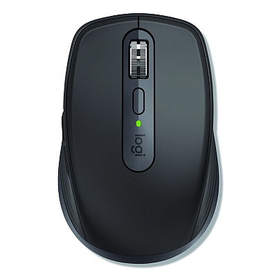 Logitech MX Anywhere 3S For Business Wireless Mouse, 33 ft Wireless Range, Right Hand Use, Graphite (910006956)