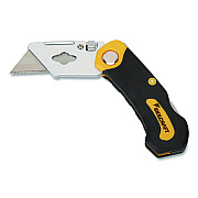 AbilityOne 5110-01-719-4844, SKILCRAFT General Purpose Folding Utility Knife, 6.13" Nylon Handle, Yellow/Black