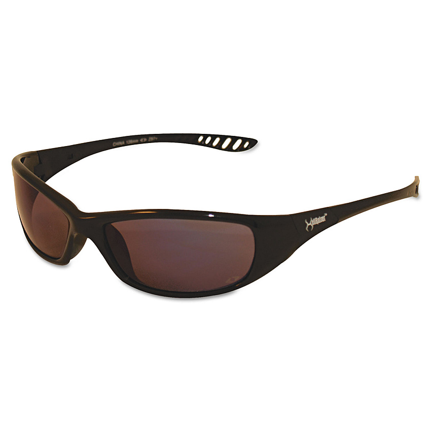 KleenGuard V40 HellRaiser Safety Glasses, Black Frame, Photochromic Light-Adaptive Lens (KCC25716)