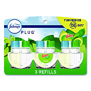 Febreze PLUG Air Freshener Refills, Gain Scent, 2.63 oz, 3/Pack, 6 Packs/Carton (13842)