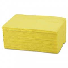 Chix Masslinn Dust Cloths, 1-Ply, 24 x 40, Unscented, Yellow, 25/Bag, 10 Bags/Carton (0214)