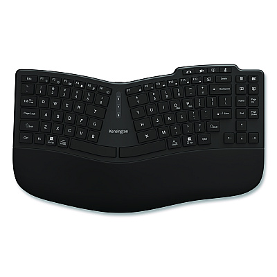 Kensington Pro Fit Ergo KB675 EQ TKL Rechargeable Keyboard, Black (75491)