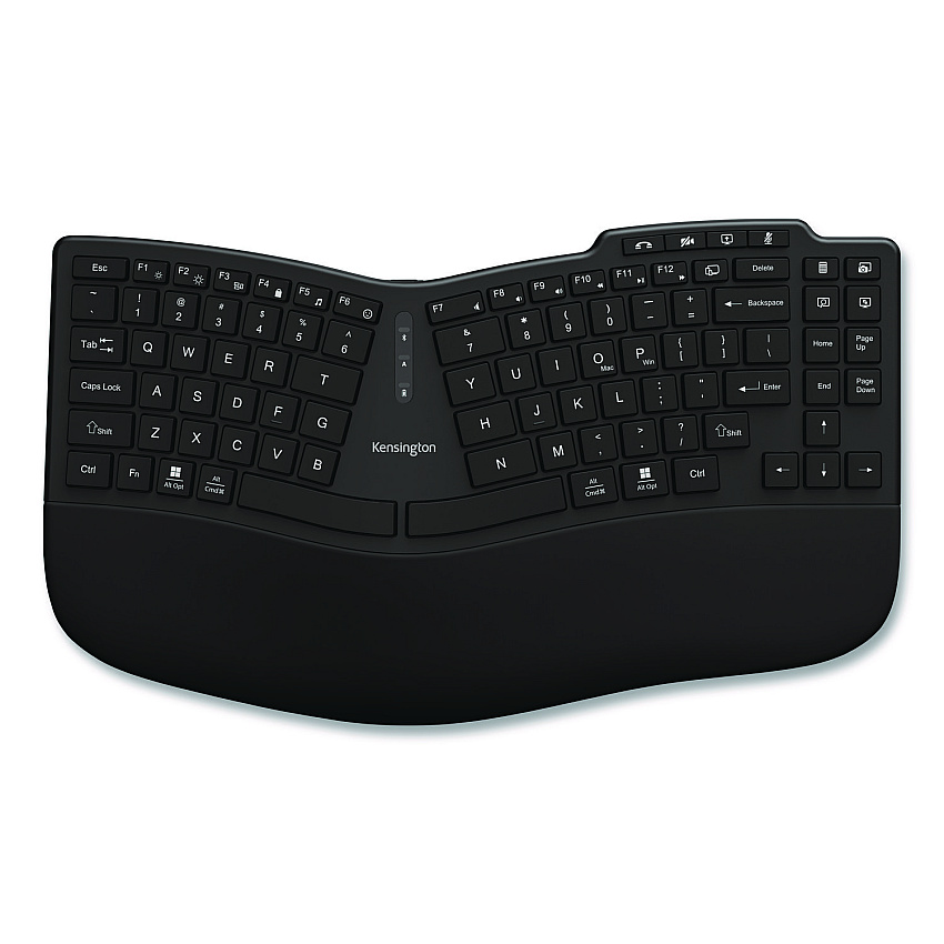 Kensington Pro Fit Ergo KB675 EQ TKL Rechargeable Keyboard, Black (75491)