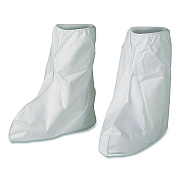 KleenGuard A40 Liquid and Particle Protection Boot Covers, One Size Fits Most, White, 400/Carton (44491)
