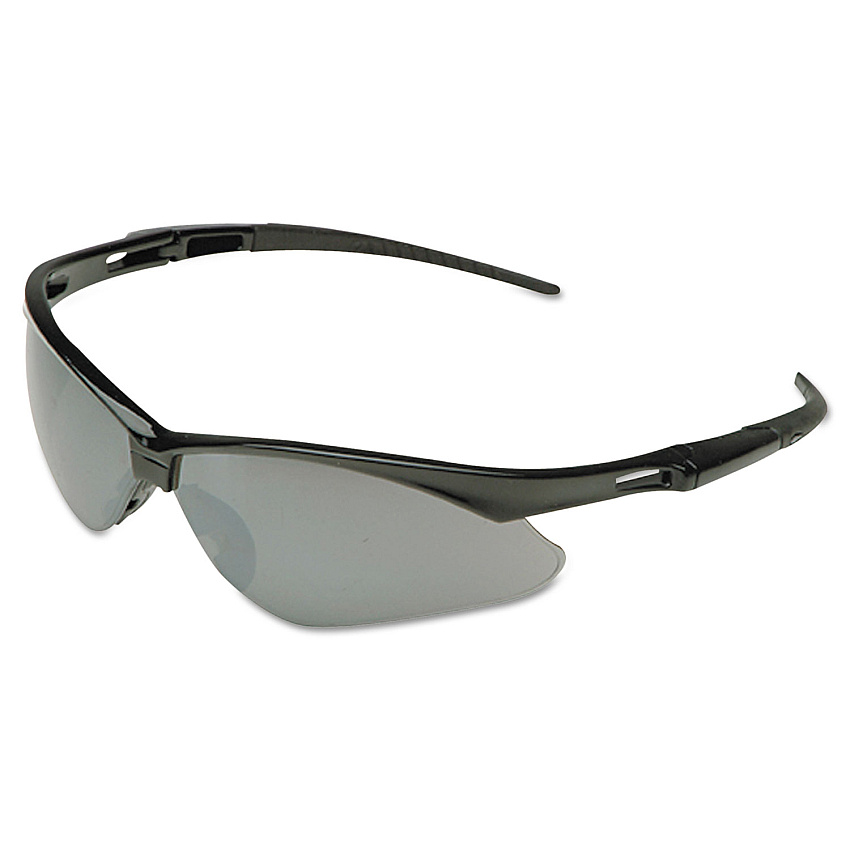 KleenGuard Nemesis Safety Glasses, Black Frame, Shade 3.0 IR/UV Lens (KCC25692)