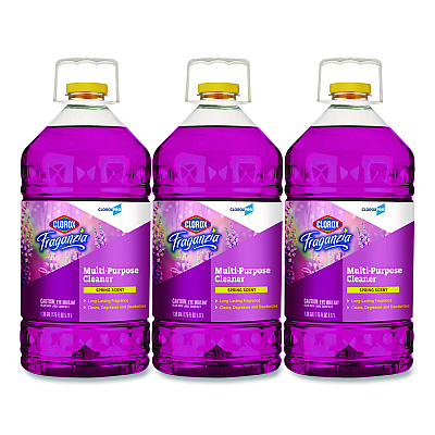 CloroxPro Fraganzia Multi-Purpose Cleaner, Spring Scent, 175 oz Bottle, 3/Carton (31524CT)