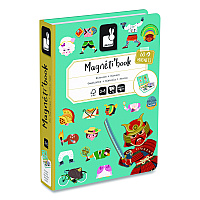Janod Magneti'books, World History, Grades Pre-K to 3, 72 Pieces (J02598)