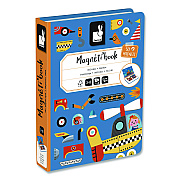 Janod Magneti'books, Racers, Ages 3 to 8, 68 Pieces (J02715)