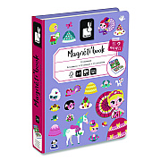 Janod Magneti'books, Princesses, Ages 3 to 8, 62 Pieces (J02725)
