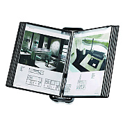 Tarifold VEO Desktop Reference System, 10 Panels with Black Borders, Black Base (V744127)