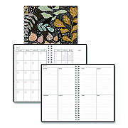 House of Doolittle Recycled Non-Dated Monthly/Weekly Planner, Fall Floral, Multicolor Cover, Undated (212147)