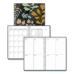 House of Doolittle Recycled Non-Dated Monthly/Weekly Planner, Fall Floral, Multicolor Cover, Undated (212147)