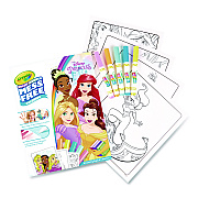 Crayola Disney Princess Color Wonder Kit, Includes Five Markers, Ages 3 and Up, 18 Pages (757003)