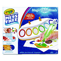Crayola Color Wonder Magic Light Brush with (6) Color Wonder Paints and (18) Blank Color Wonder Paper Sheets (757130)