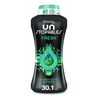 Downy Unstoppables In-Wash Scent Booster Beads, Fresh Scent, 30.1 oz Canister (14518)