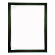 Global Printed Products Indoor Window Sign Holder, 8.5 x 11 Insert, Black Frame, 5/Pack (SPLS8X11FMP)