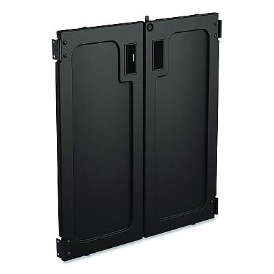 Lockable Door Accessory for Suncast Commercial Full-Size Housekeeping Carts HKC1000/HKC2000, Plastic, Black (HKCBMDOOR)