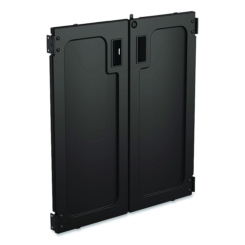 Lockable Door Accessory for Suncast Commercial Full-Size Housekeeping Carts HKC1000/HKC2000, Plastic, Black (HKCBMDOOR)
