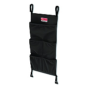 Linen Strap Bag for Suncast Commercial Full-Size and Compact Housekeeping Carts, 16.25" x 1" x 31.75", Black (HKCBAG06D)