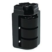 Suncast Commercial Bumper Kit For Full Size Housekeeping Carts for HKC1000/HKC2000, Plastic, Black, 4 Bumpers (HKC3BMPR4)