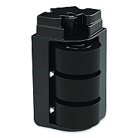 Suncast Commercial Bumper Kit For Full Size Housekeeping Carts for HKC1000/HKC2000, Plastic, Black, 4 Bumpers (HKC3BMPR4)