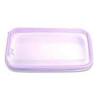 Pep Rally Pencil Pouch, 9.25 x 5.12 x 2.17, Clear/Randomly Assorted Color (61749)