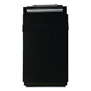 Saunders Recycled Aluminum Citation Holder Clipboard, 1/2" Capacity, Holds 6 x 11 Sheets, Black (12206)