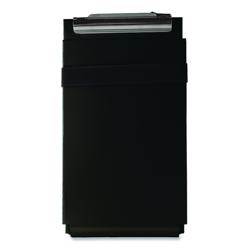 Saunders Recycled Aluminum Citation Holder Clipboard, 1/2" Capacity, Holds 6 x 11 Sheets, Black (12206)