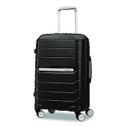 Samsonite Freeform Hard Side Carry-On Suitcase, Four-Wheeled Spinner, 15.25 x 10 x 21.25, Black (782551041)