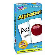 TREND ESL and ELL Resources Alphabet Flash Cards, Grades Pre-K to 1, 3" x 3", Multicolor, 80 Cards/Set (T53012)