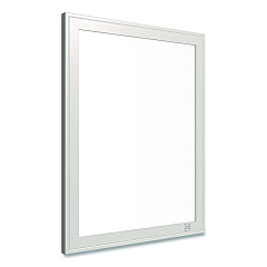 TRU RED Mini Melamine Dry Erase Board, 8.5" x 11" White Surface, Aluminum Frame (TR62580)