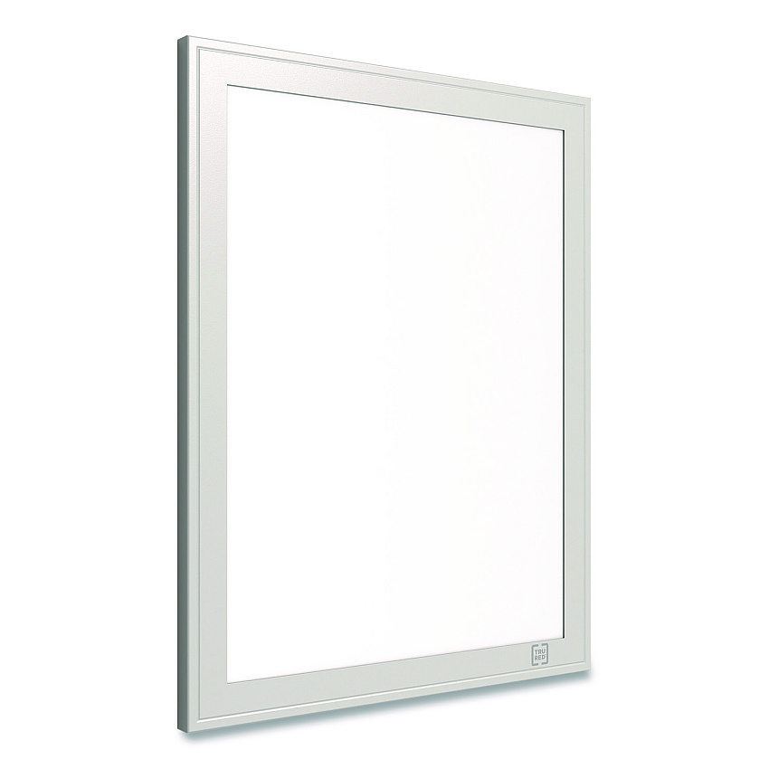 TRU RED Mini Melamine Dry Erase Board, 8.5" x 11" White Surface, Aluminum Frame (TR62580)